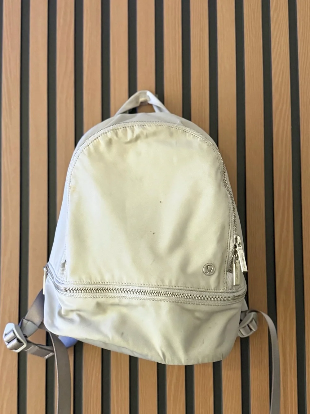 Lululemon Light Beige Mini Backpack